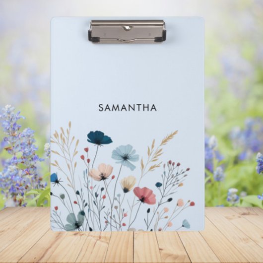 Porte-bloc Flore sauvage