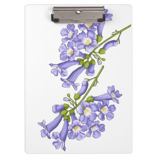 Porte-bloc Flores do Brasil jacaranda (Devant)