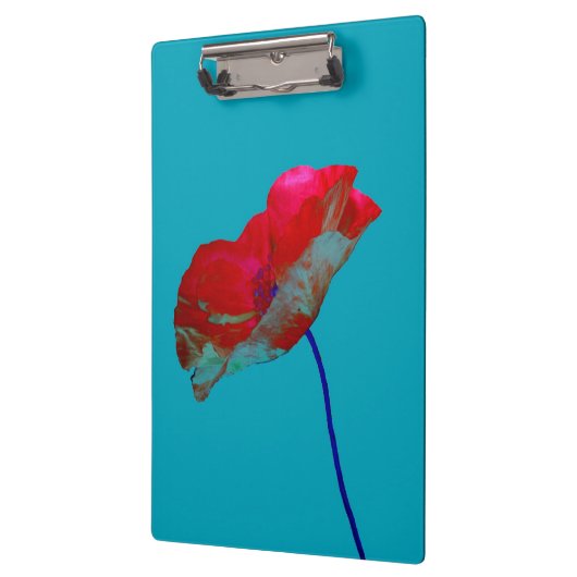 Porte-bloc Flower poppy conception florale (Gauche)