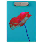 Porte-bloc Flower poppy conception florale (Devant)
