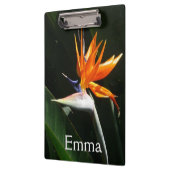 Porte-bloc Flower tropical orange paradise (Gauche)