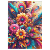 Porte-bloc Flowers and Feathers (Dos)