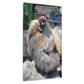 Porte-bloc Fluffy Charm Imperfection : Un Rooster Silky Uniqu (Swatch)