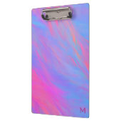 Porte-bloc Flux Abstrait d'encre néon (Gauche)