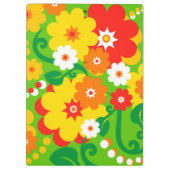 Porte-bloc Fond d'écran Funky Flower Power (Dos)