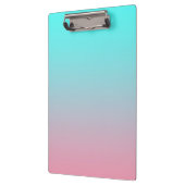 Porte-bloc Fond dégradé simple du sarcelle au rose (Gauche)
