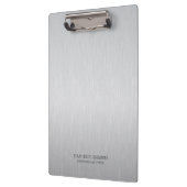 Porte-bloc Fond gris clair personnalisé (Gauche)