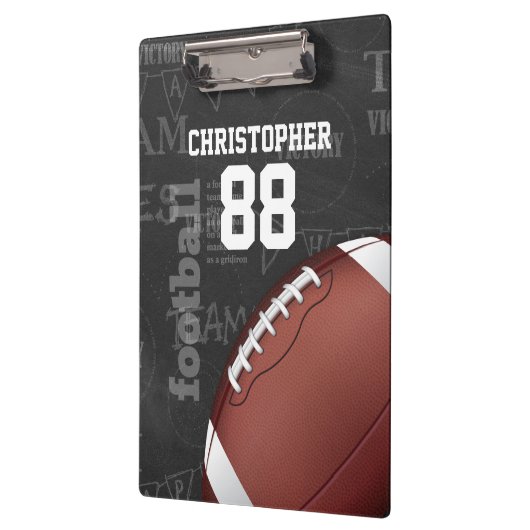 Porte-bloc Football américain Personalized Chalkboard (Gauche)