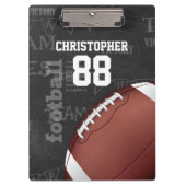 Porte-bloc Football américain Personalized Chalkboard (Devant)