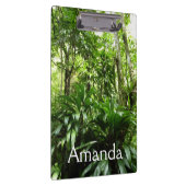 Porte-bloc Forêt de pluie dominicaine I Nature verte tropical (Swatch)