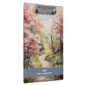 Porte-bloc forêt rose Chemin calme (Swatch)