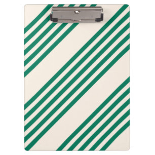 Porte-bloc Forêt vert et beige cinq bandes motif