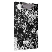 Porte-bloc Formation de glace Abstraite noire et blanche (Swatch)