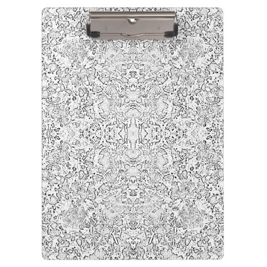 Porte-bloc Formes blanches (Devant)