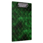 Porte-bloc Formes de losange doré vert foncé Saint-Patrick (Swatch)