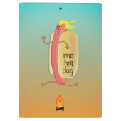 Porte-bloc Fou Furieux Hot Dog (Dos)