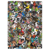 Porte-bloc Foule de Birdorable (Dos)