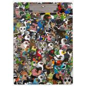 Porte-bloc Foule de Birdorable (Devant)