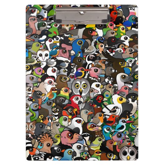 Porte-bloc Foule de Birdorable (Devant)