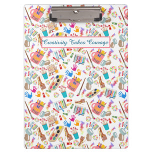 Porte-bloc Fournitures d'art coloré motif créatif pour artist