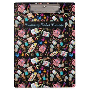 Porte-bloc Fournitures d'art coloré motif créatif pour artist