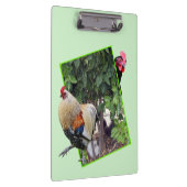 Porte-bloc **"Fowl Play : Cachet de poulet en 3D"** (Swatch)