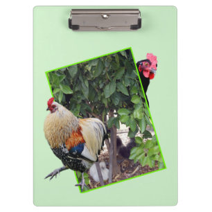 Porte-bloc **"Fowl Play : Cachet de poulet en 3D"**