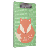 Porte-bloc Fox mignon personnalisé de sommeil (Swatch)
