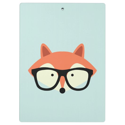 Porte-bloc Fox rouge somnolent (Dos)