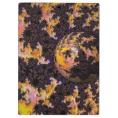 Porte-bloc Fractal Firestorm Sphere (Dos)