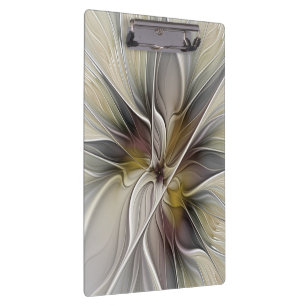 Porte-bloc Fractal floral, fleur de fantaisie aux couleurs de
