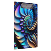 Porte-bloc Fractale coquille et feuille (Swatch)