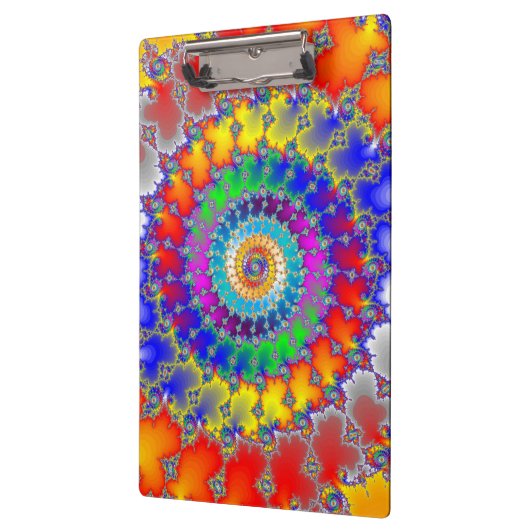 Porte-bloc Fractale psychédélique (Gauche)