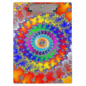 Porte-bloc Fractale psychédélique (Devant)