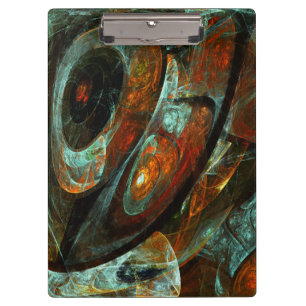 Porte-bloc Fractionner l'art Abstrait