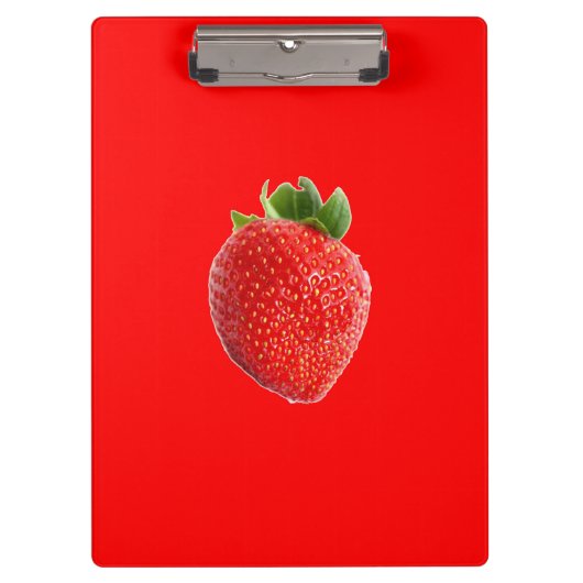 Porte-bloc Fraise d'été (Devant)