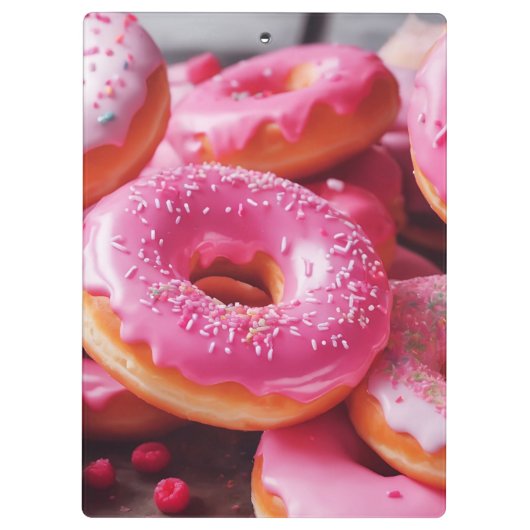 Porte-bloc Fraise rose (Dos)