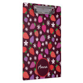 Porte-bloc Fraise Rose Rouge Violet Avec Fleurs (Swatch)
