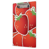 Porte-bloc Fraises funky (Gauche)