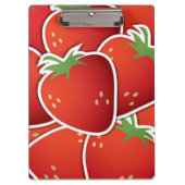 Porte-bloc Fraises funky (Devant)