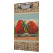 Porte-bloc Fraises Géant Antique Fruit Amusement (Gauche)