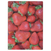 Porte-bloc Fraises rouges fraîches (Dos)