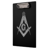 Porte-bloc Franc-maçon (noir) (Gauche)