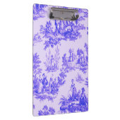 Porte-bloc Française toile de jouy bleu et blanc élégant (Swatch)