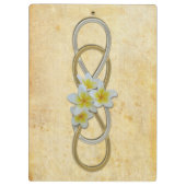 Porte-bloc Frangipani double infinité BiColor (Dos)