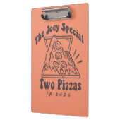Porte-bloc FRIENDS™ | Citation Pizza Joey (Gauche)