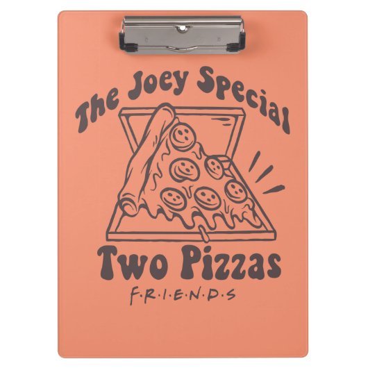 Porte-bloc FRIENDS™ | Citation Pizza Joey (Devant)