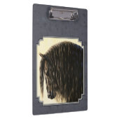 Porte-bloc Friesian Horse Dark Slate Grey (Swatch)