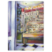 Porte-bloc Froid Brew dans un Hot Deli (Dos)