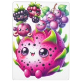 Porte-bloc Fruit heureux (Dos)